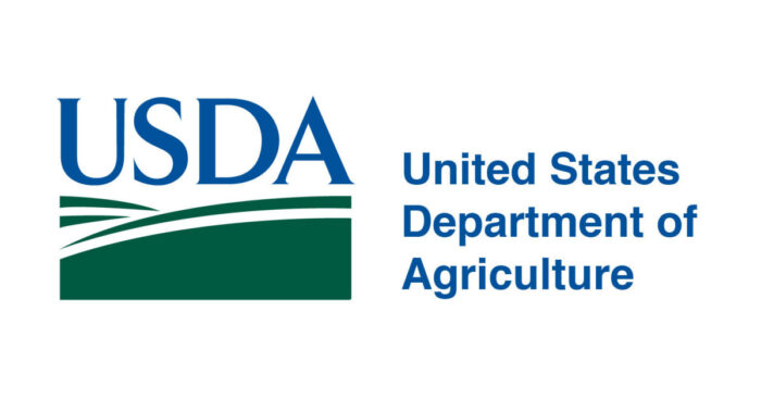 Logo for the USDA (United States Department of Agriculture)