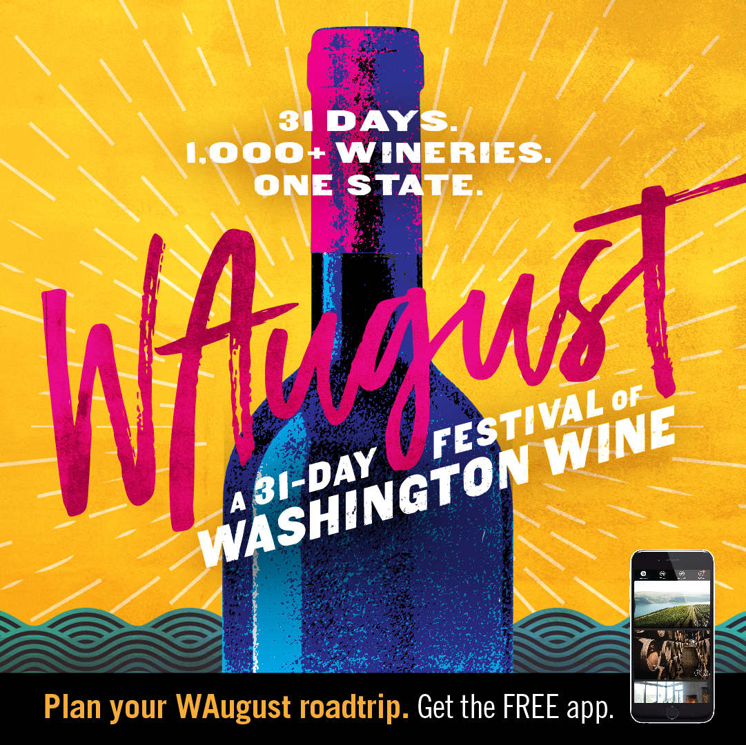 WAugust 31 Days to Celebrate WA wine. Washington State Wine Commission