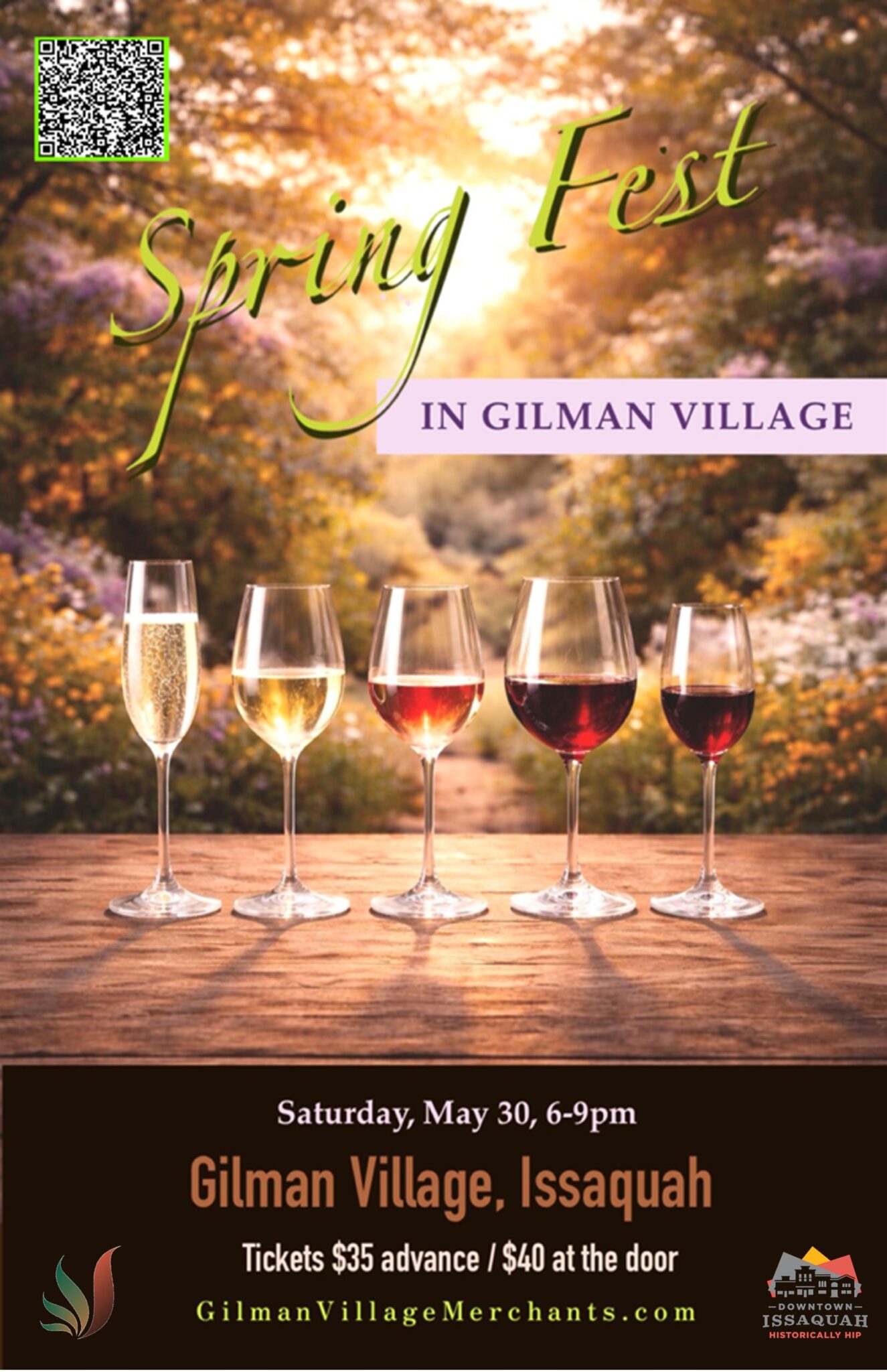 Gilman Village 2026 Annual Spring Fest - Washington State Wine Commission